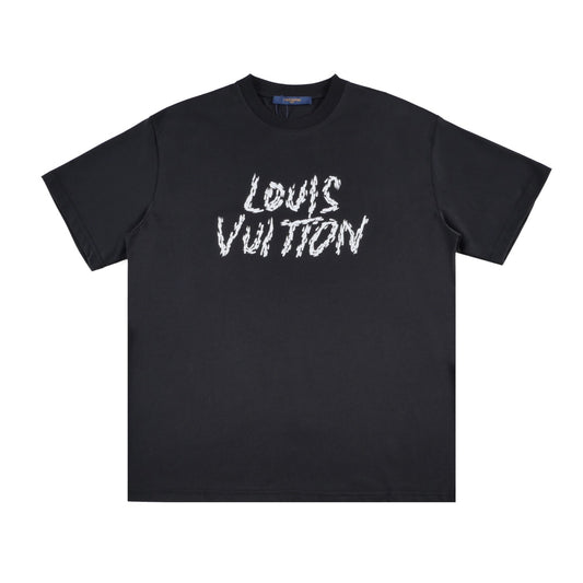 Camiseta Louis Vuitton Pintura Preta