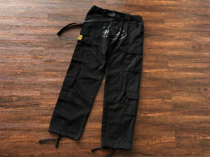 Corteiz Guerillaz Pants 'Triple Black'