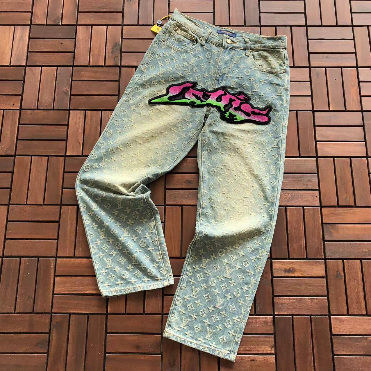 Louis Vuitton  Baggy Denim Pants