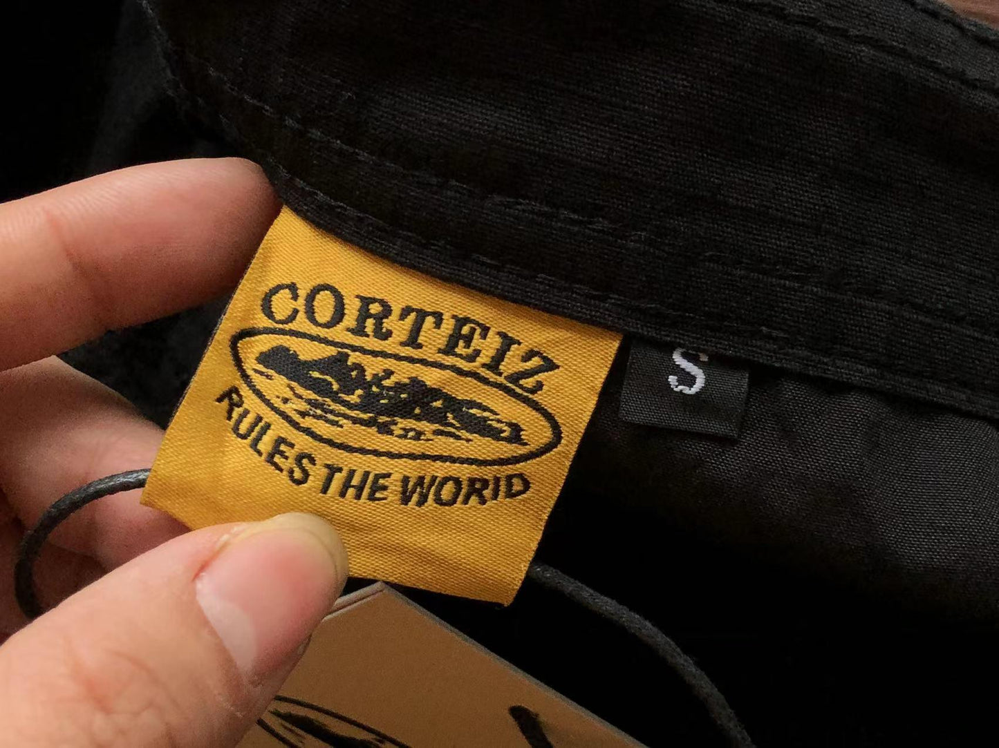 Corteiz Guerillaz Pants 'Triple Black'