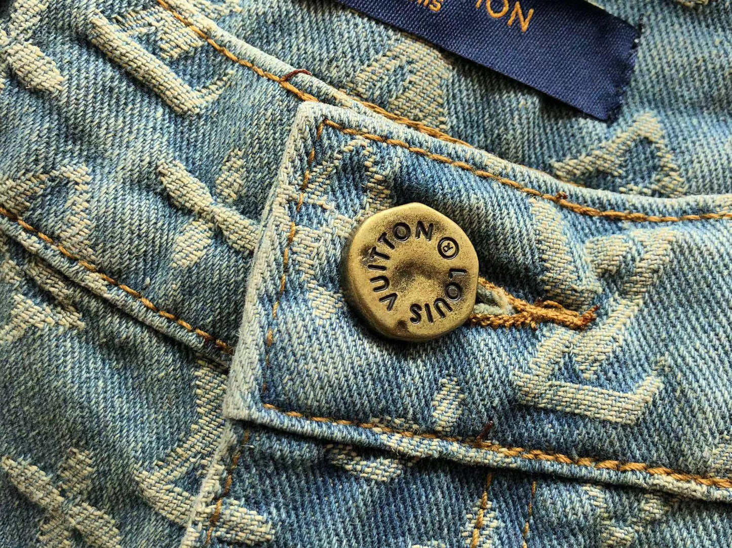 Louis Vuitton  Baggy Denim Pants