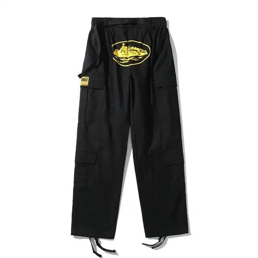 Corteiz Guerillaz Pants 'Yellow'